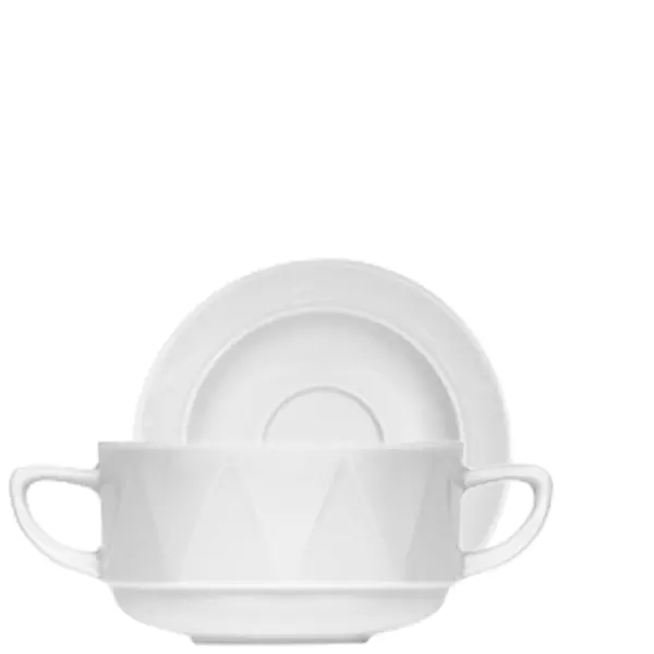 Suppen-Obere mit Untere Prisma