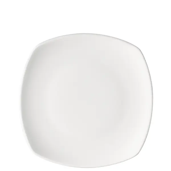 Teller flach, 21 cm viereckig Coup