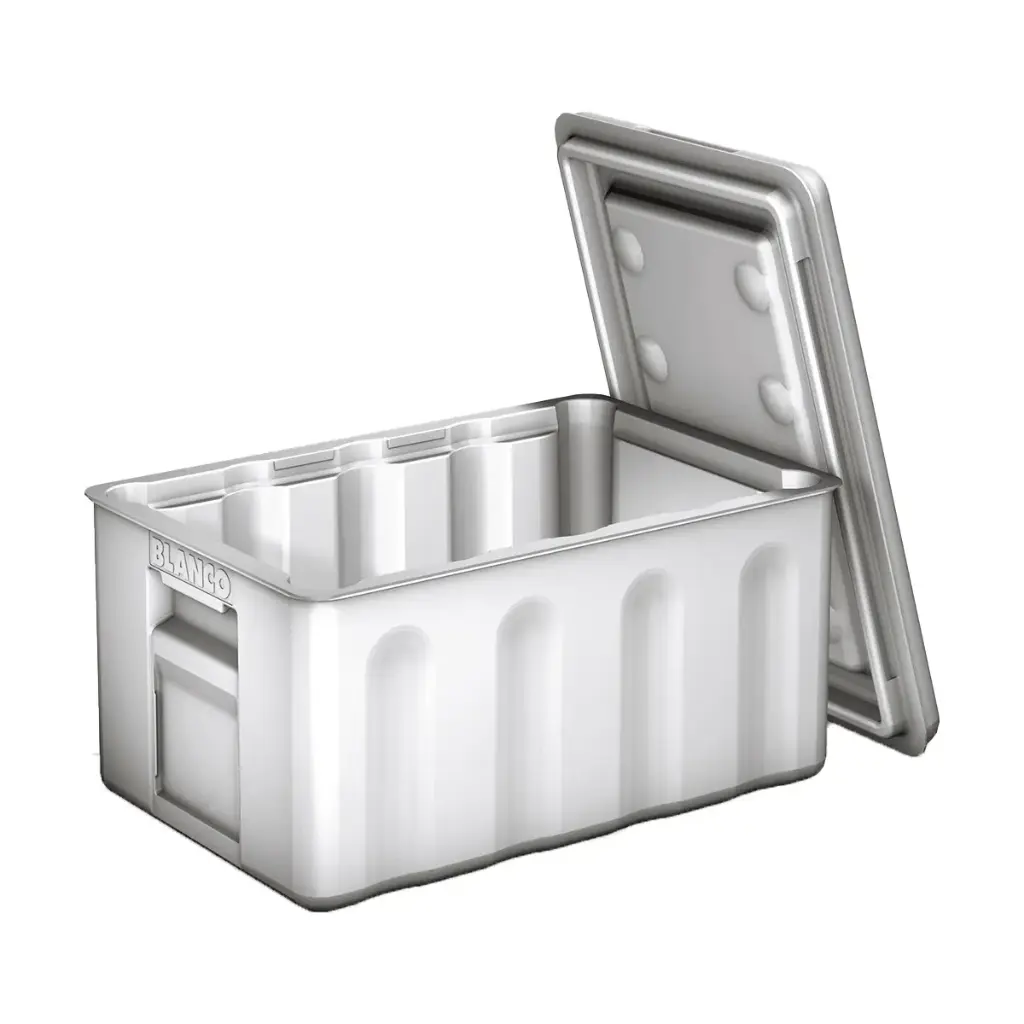 Speisentransportgefäß eckig "Blancotherm"